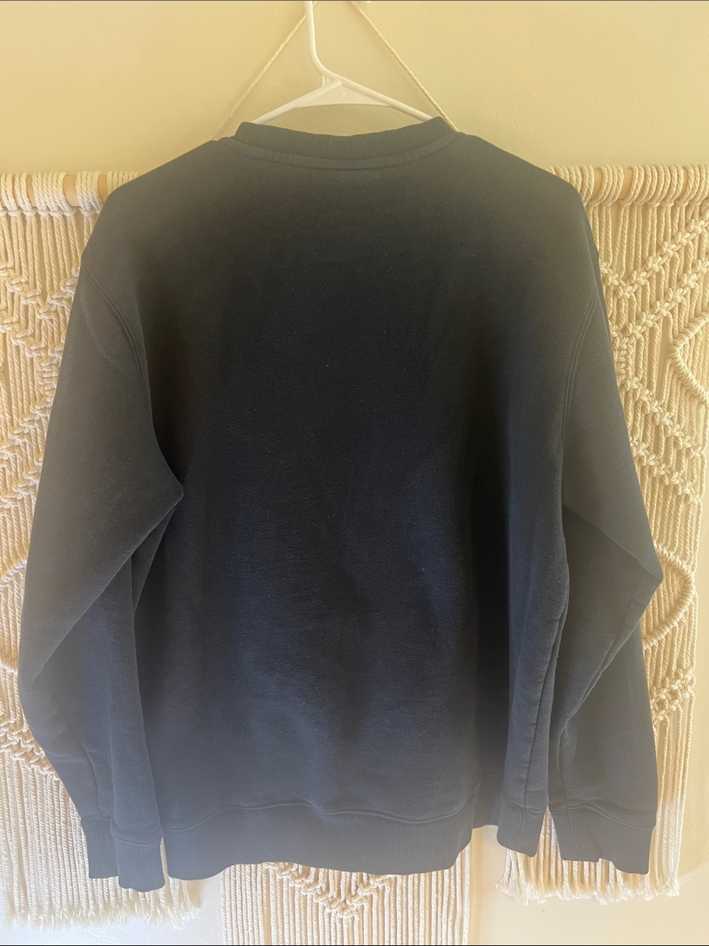 Billabong Black Crewneck Sweatshirt with Orange Logo - Picture 4 of 5